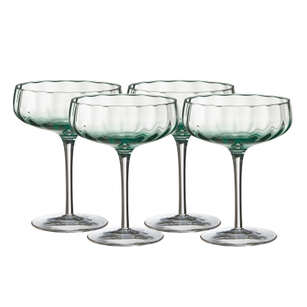 Søholm Sonja Cocktail Glass Green 30cl, 4-pack