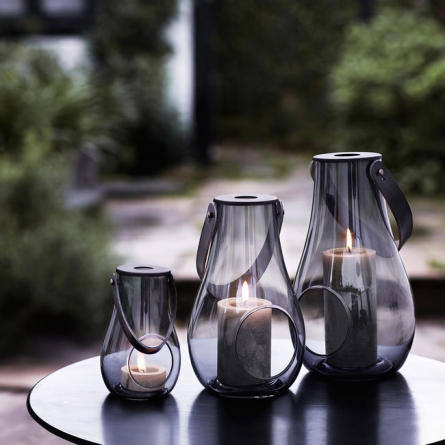 Design With Light Lykta 25 cm, Smoke