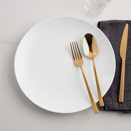 Rock Gold Cutlery Set PVD, 24 pieces