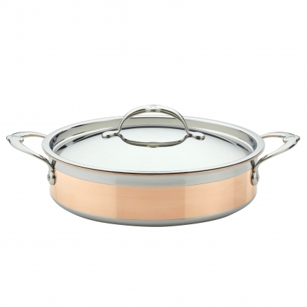 Copperbond Sauteuse med lock 26cm/3.3L