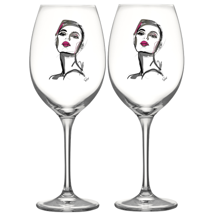 All About You Wine Glass Hold You 52cl, 2-pack