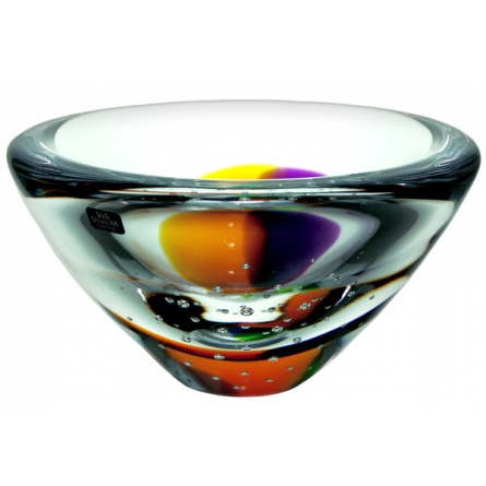 Borneo bowl amber purple