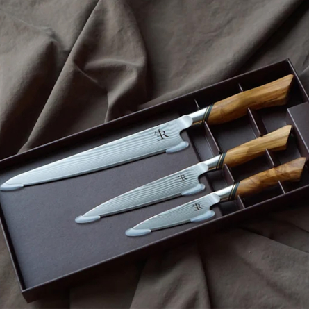 Ryda Knives (A-73) Slicing set Fil&eacute;kniv, Allkinv & Skalkniv