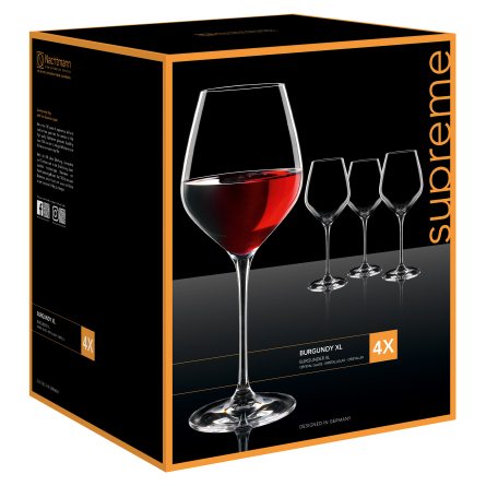 Supreme Wine Glass Burgundy 84cl, 4-pack