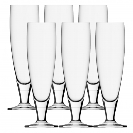 Pegasus Beer Goblet Glasses 55cl, 6-pack