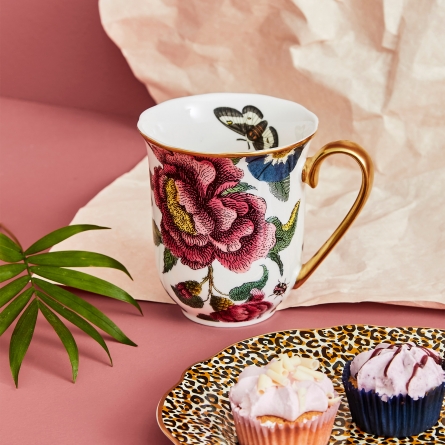 Creatures of Curiosity White Teacup 34cl