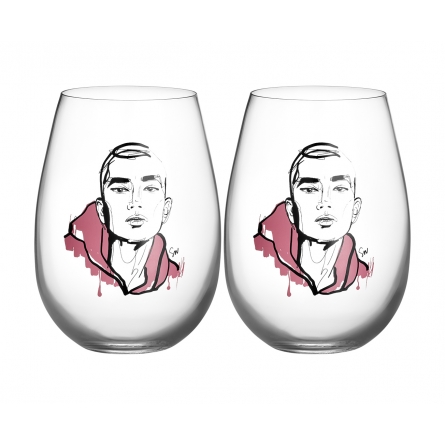 All About You Close to Him Water Glass 57cl, 2-pack