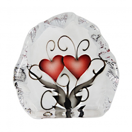 Crystal Ink Block, Heart