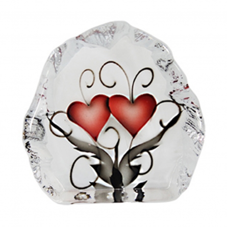 Crystal Ink Block heart