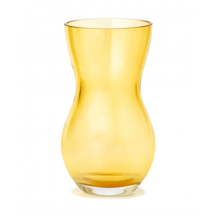 Calabas Vase Amber, H 16cm