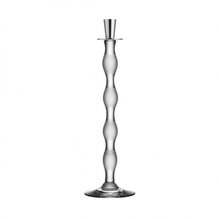 Celeste Stripes candlestick 41 cm