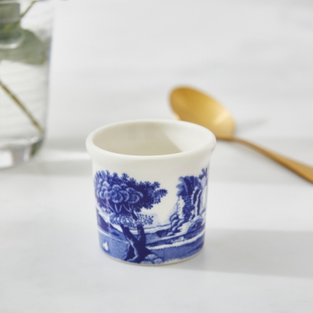 Blue Italian Egg Cup, 4-pack
