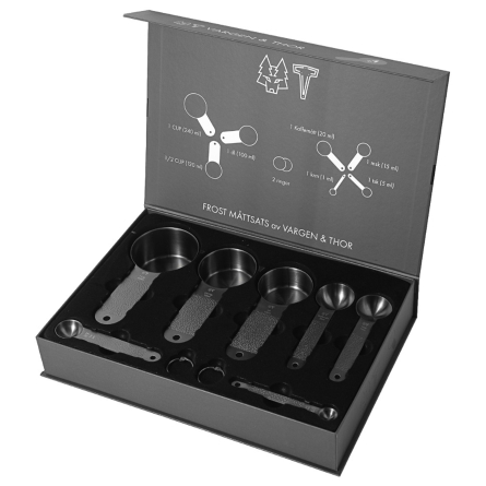 Frost M&aring;ttsats Silver, 7 delar