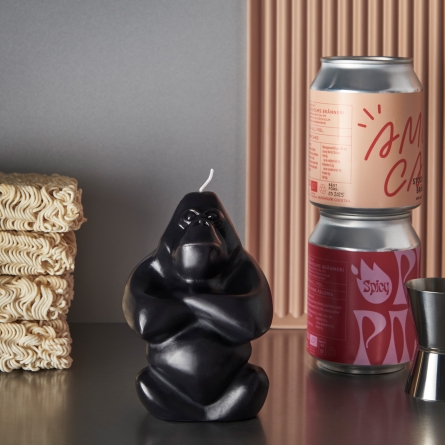 Gabba Gabba Hey Candle, Black