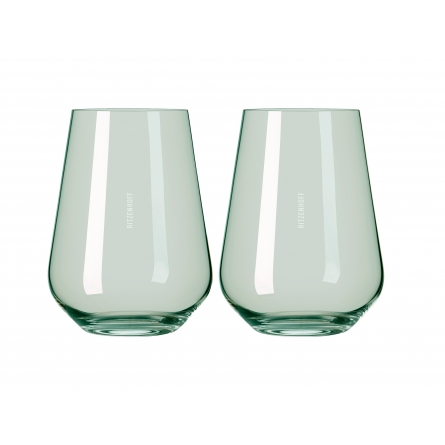Green Fjordlicht Water Glass 54cl, 2-pack