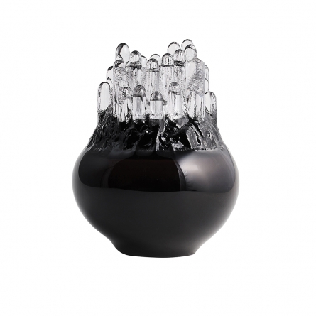 Polar Candle Lantern Black 19cm