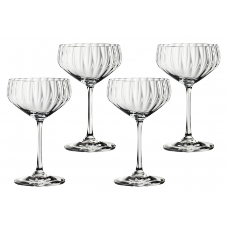 Lifestyle Champagne bowl coupe 30 cl 4-pack