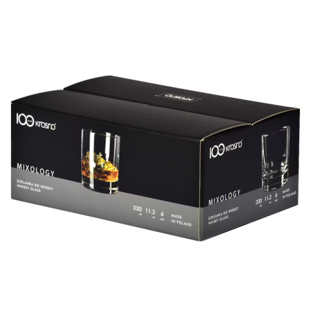 Mixology Whiskey Glass 33cl, 6-pack