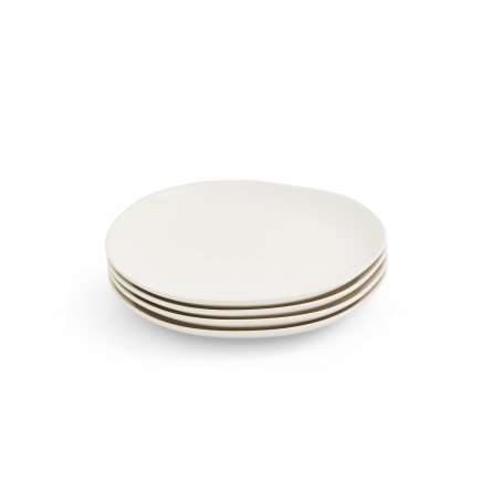 Arbor Cream Salad Plate 22cm, 4-pack