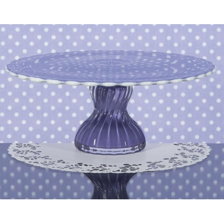 Cake Plate Violet 26cm