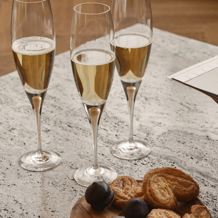 Intermezzo Guld Champagneglas 26cl, 2-pack