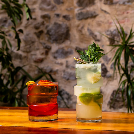 The Glitch Whiskyglas DOF, 35cl