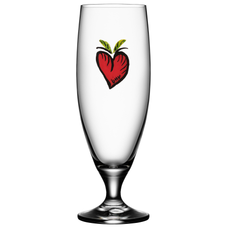 Friendship Beer Glass Hearts, 50cl