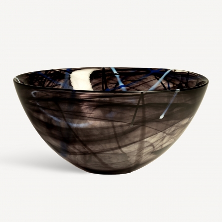 Contrast Bowl Black, Ø 23cm