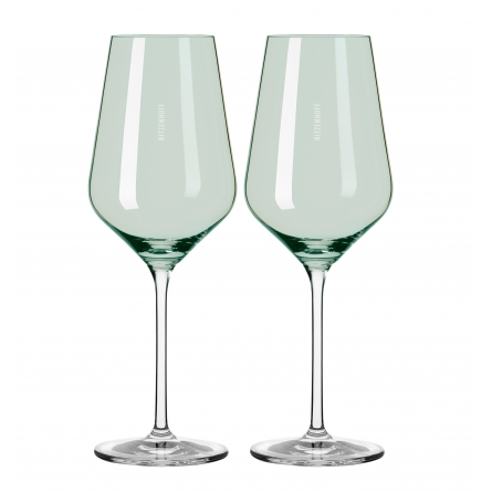 Green Fjordlicht Vitvinsglas 38cl, 2-pack