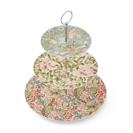 Strawberry Thief 3-Tiered Cake Tray