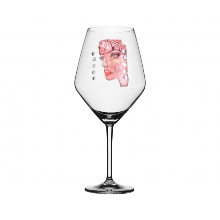 Moonlight Queen Wine Glass 75cl, Pink