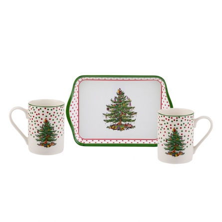 Christmas Tree Mugg och Brickset Polka