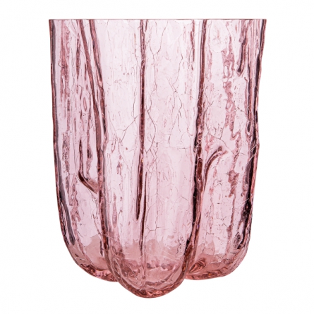 Crackle Vase Pink 29,5 cm