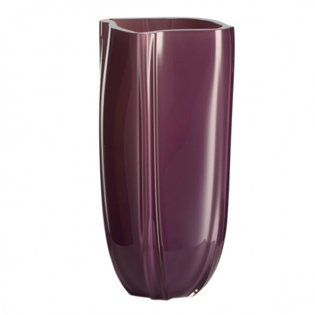 Soft vas Aubergine H 31 cm