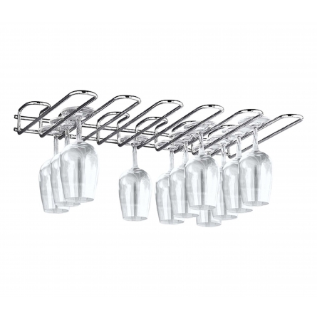 Glass Rack 15 Glasses, Silver