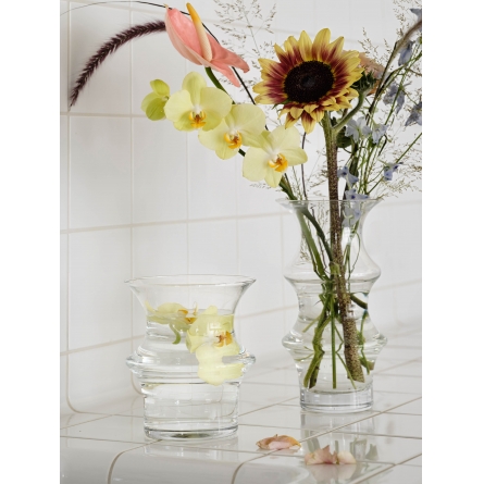 Pagod Vase Clear, H 17cm