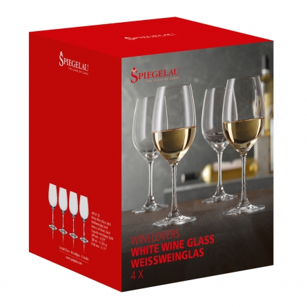 Winelovers White Wine Glass 38cl, 4-pack
