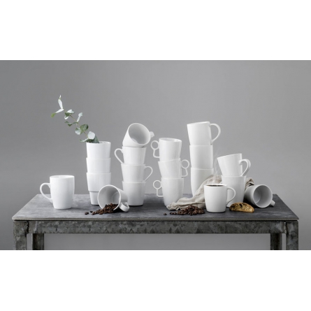 Bali mugg vit