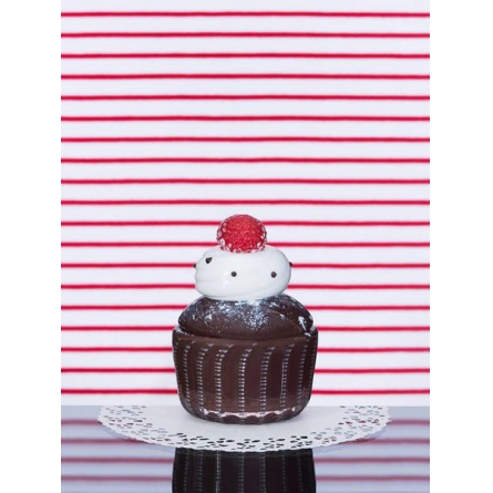 Cupcake Raspberry H 12.5cm