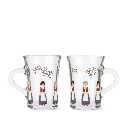 Holmegaard Christmas Christmas Heißgetränk Glas 2021 24cl multi 2er-Pack