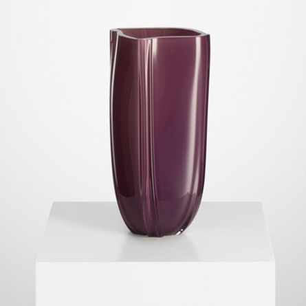 Soft vas Aubergine H 31 cm