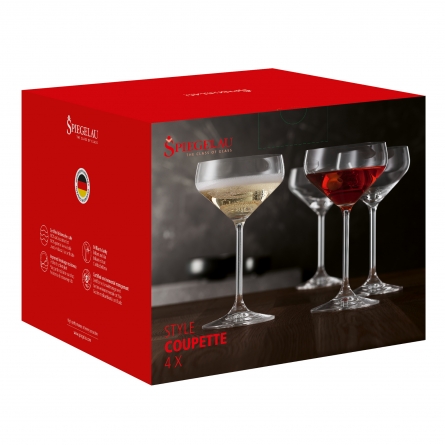 Style Champagne Bowl 29cl, 4-pack