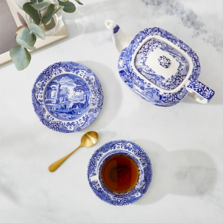 Blue Italian Mug 34cl, 4-pack