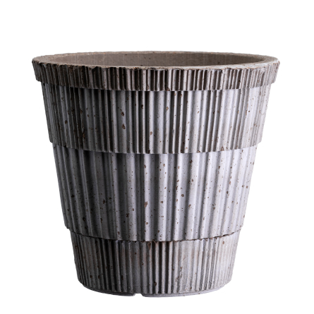 Atlas Raw Pot Grey, Ø 18cm