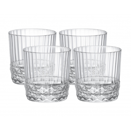 America Whiskyglas 37cl, 4-pack