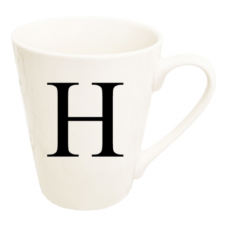 Letter Mug - H