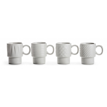 Coffee & More Espressomugg 10cl, 4-pack