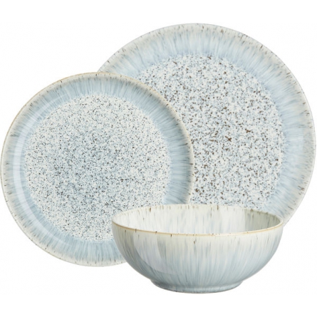 Halo Speckle Tableware Set, 12 pieces