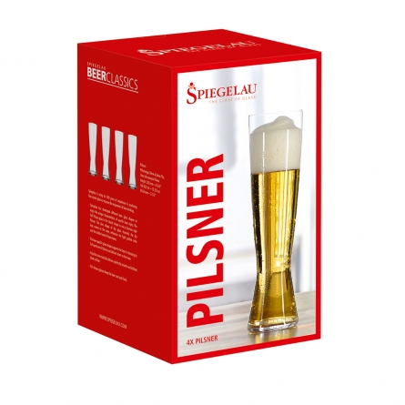 Bierglas Classic Tall Pils 42,5cl, 4-pack