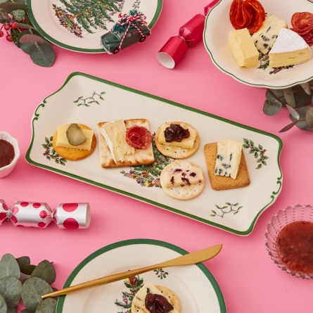 Christmas Tree Sandwich Tray 34 x 15cm